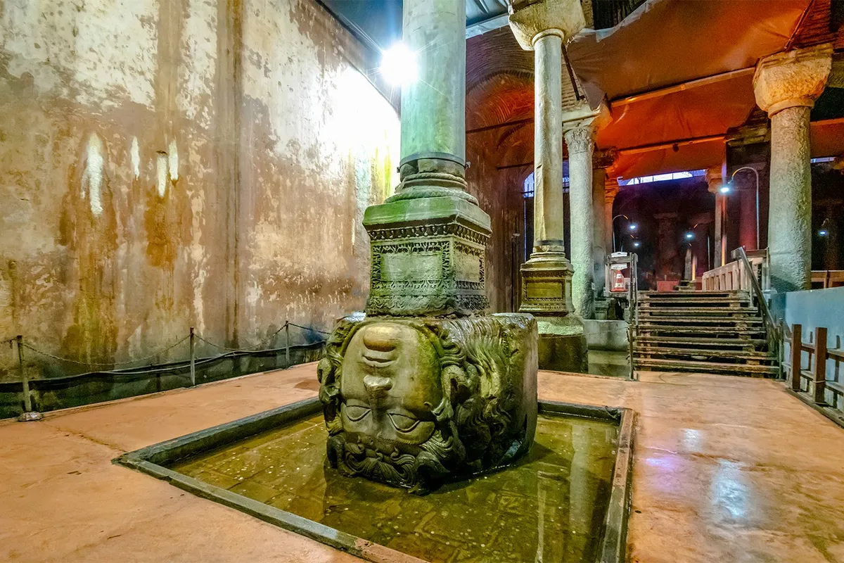 Basilica Cistern Guided Tour with Skip-the-Line Tickets experience photograph